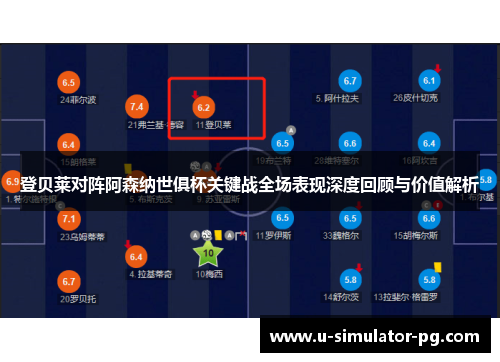 登贝莱对阵阿森纳世俱杯关键战全场表现深度回顾与价值解析 登贝莱对阵阿森纳世俱杯关键战全场表现深度回顾与价值解析